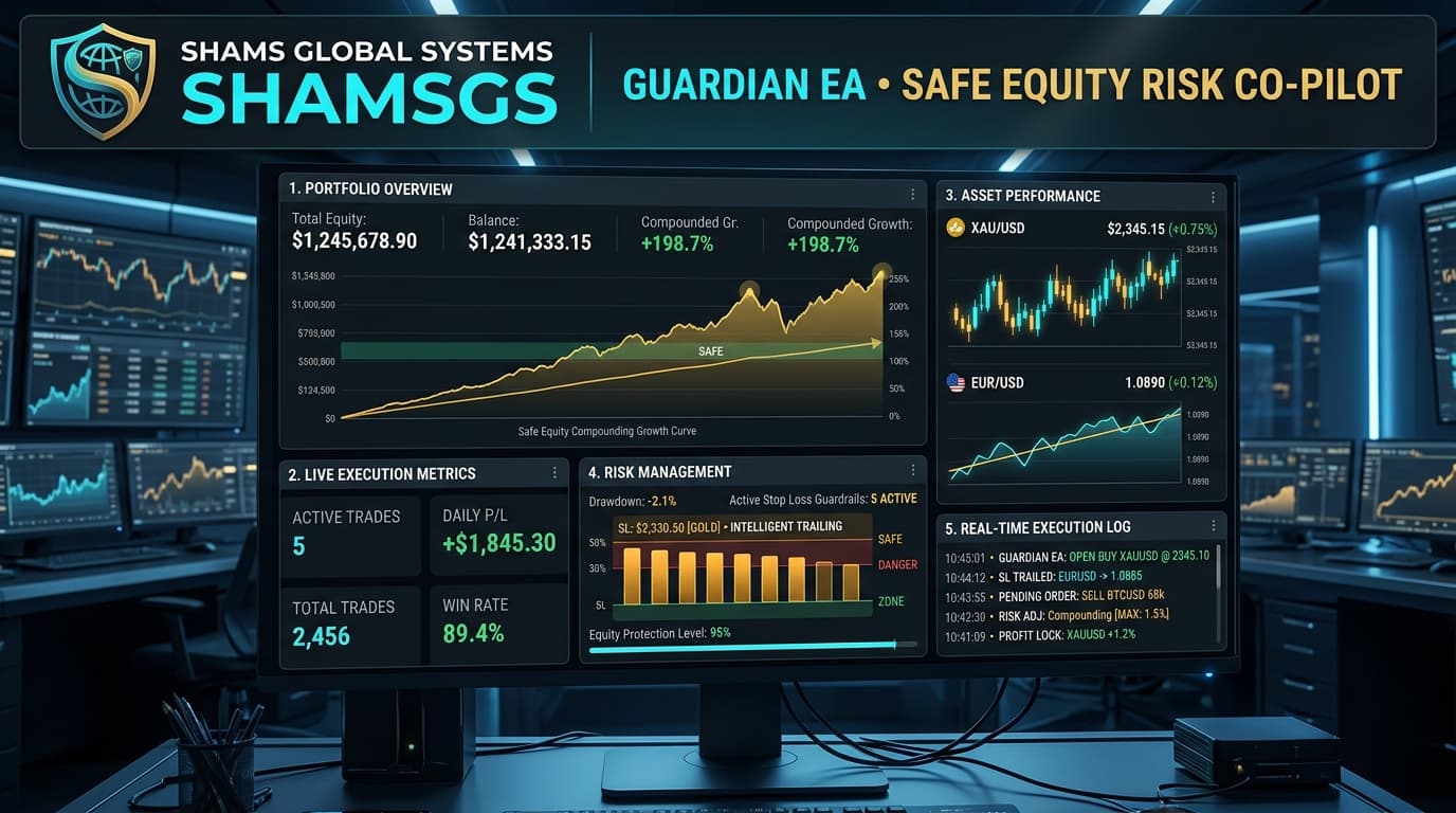 ShamsGS Guardian EA & Safe Equity Risk Co-Pilot